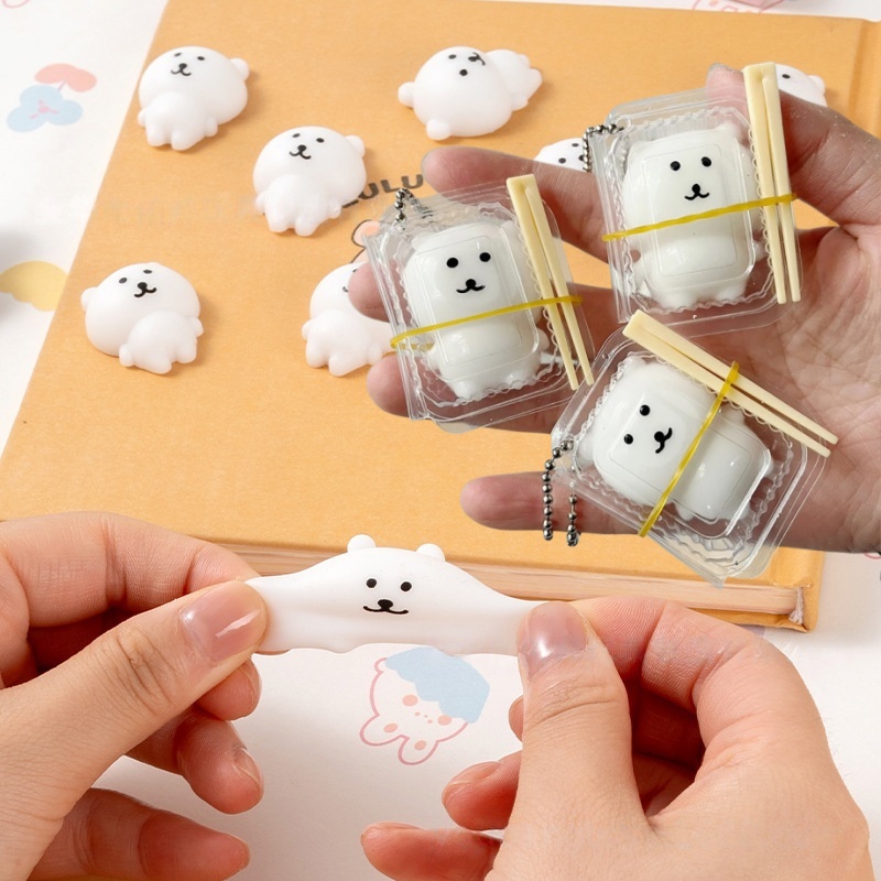 Prank Toys - Lunchbox Squishy JOKE Bär Kawaii Squishy