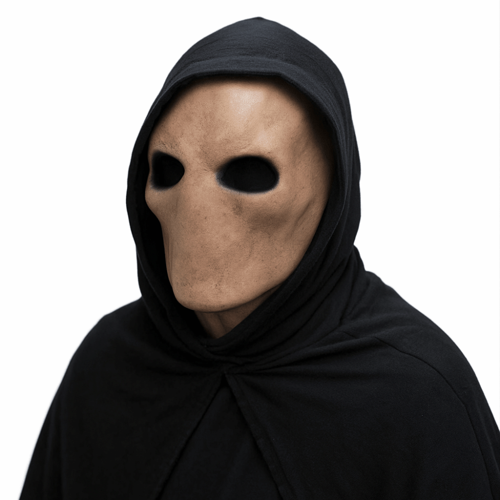 Latex Alien Mask Realistic - Gesichtsloser Mann Halloween Slenderman Maske Ungiftig