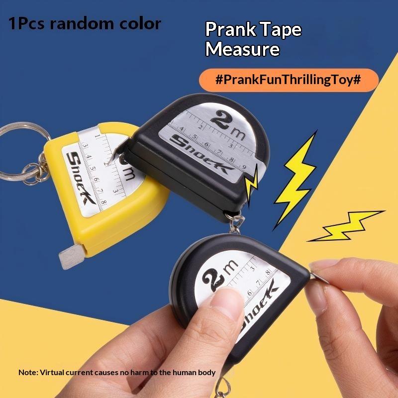 Shock Pen Prank Toy - Elektrisches Schock-Maßband-Spielzeug ohne Messfunktion, Erwachsenen-Scherzartikel, realistisches