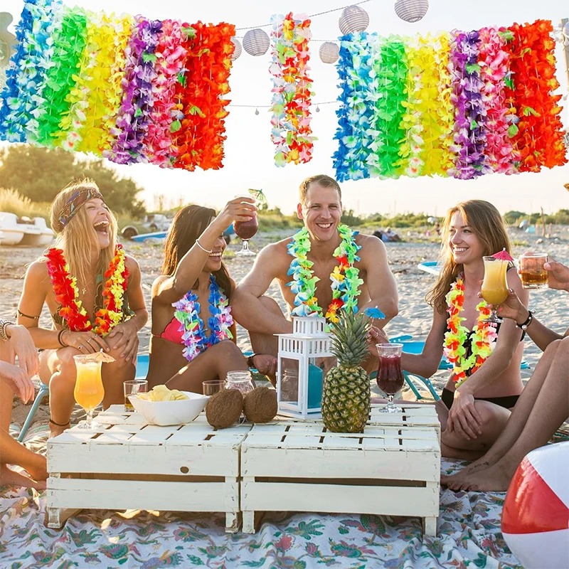 6/12/24 Stück Hawaiianische Bl – Glow In The Dark Party Glasses Bewertung und Preis