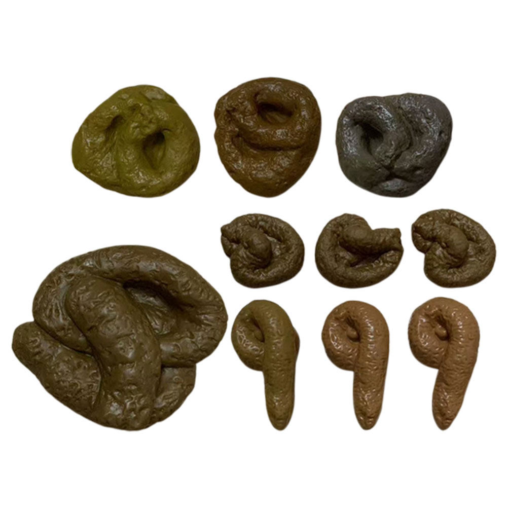 10 Stück realistische Fake-Kot – Fake Poop Gag Gift Bewertung und Preis