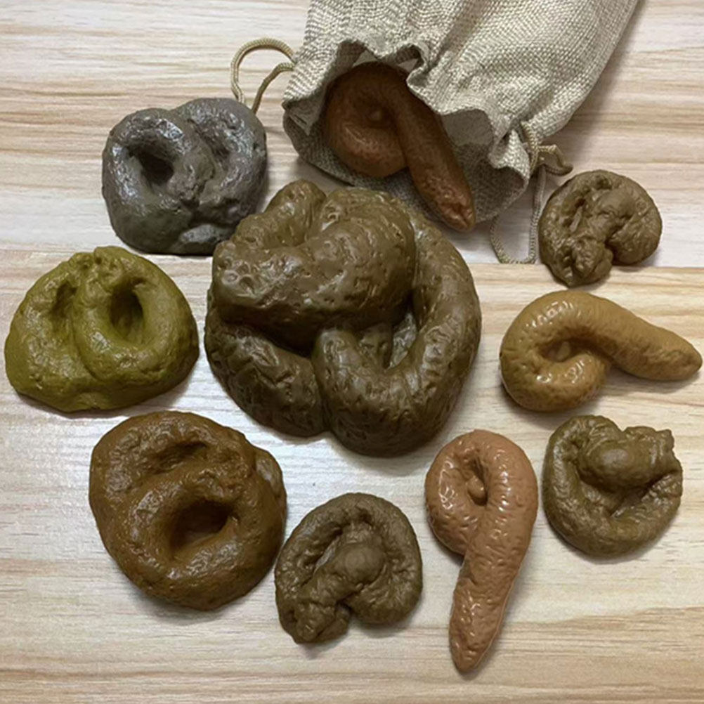 10 Stück realistische Fake-Kot – Fake Poop Gag Gift Bewertung und Preis