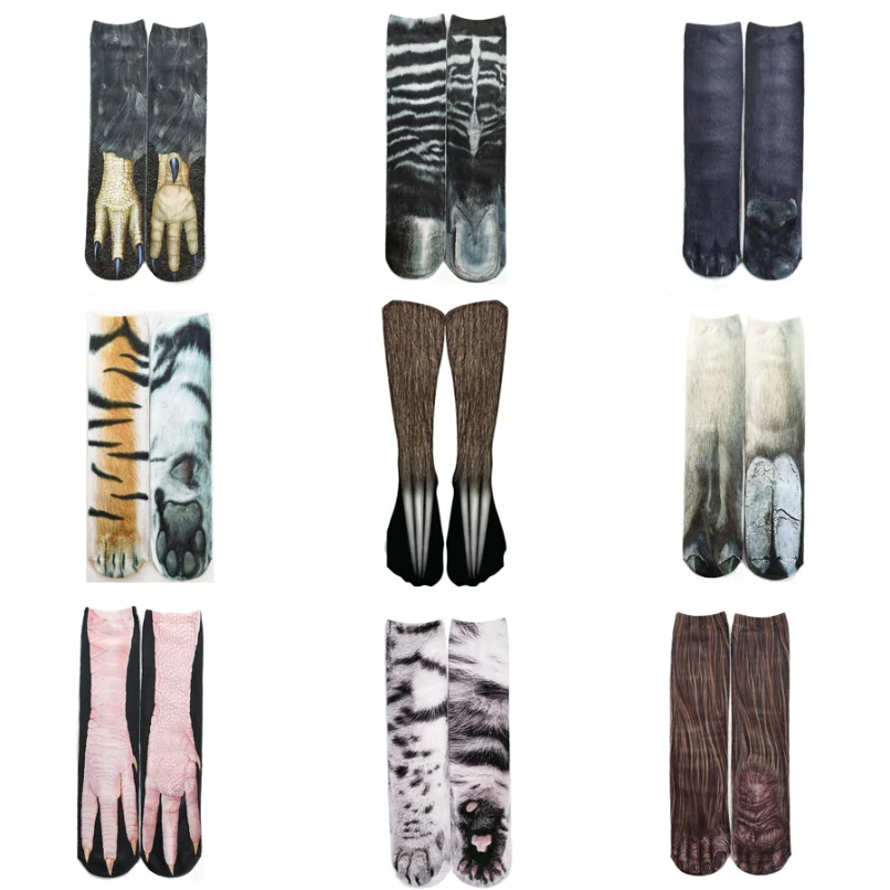 Niedliche Socken mit 3D-Druck, – Funny Chicken Leg Socks Bewertung und Preis
