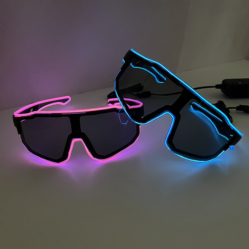 Coole winddichte LED-Blinkbril – Glow In The Dark Party Glasses Bewertung und Preis