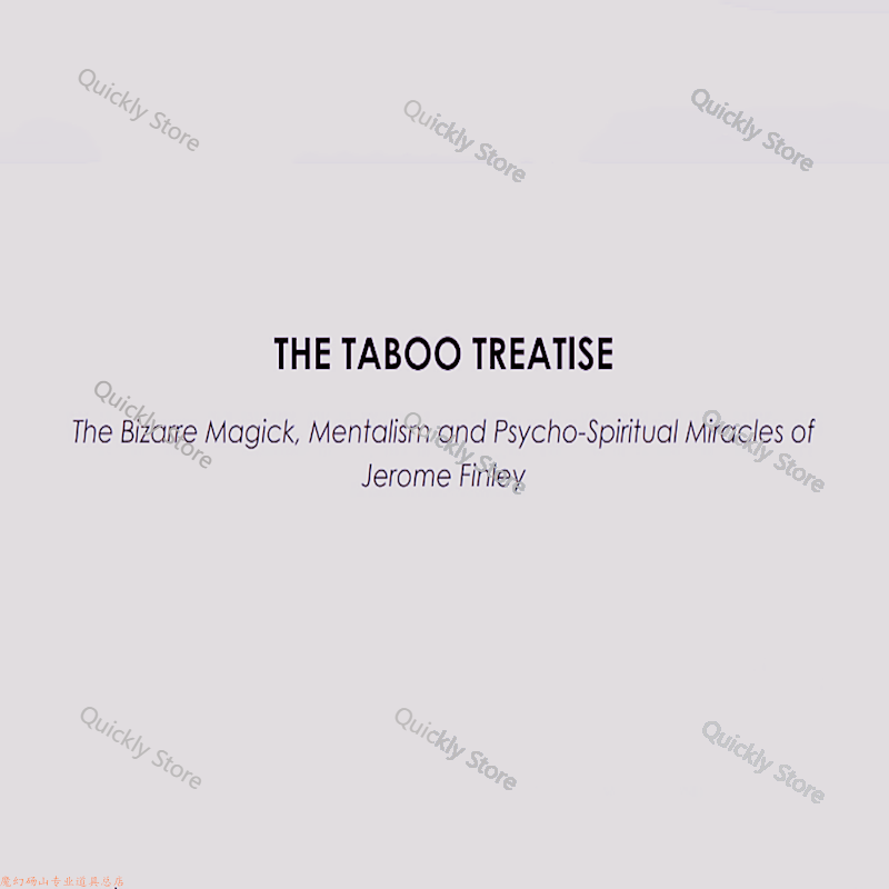 Taboo-Behandlung 2025 von Jero – Magic Tricks Bewertung und Preis