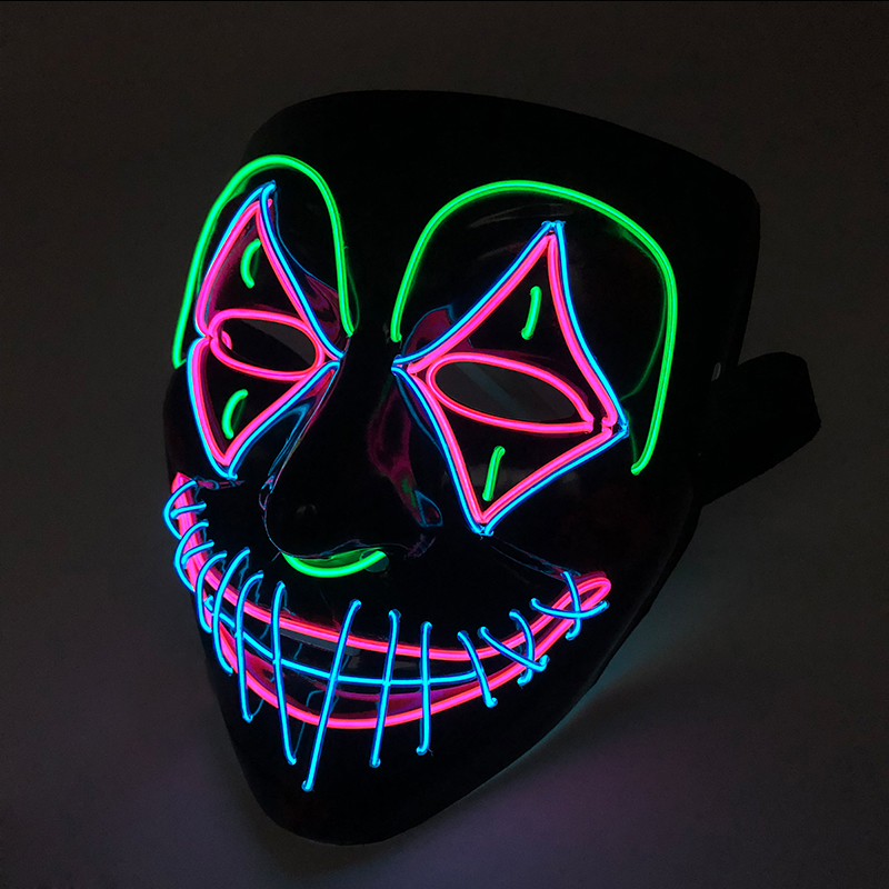 LED Killer Maske Halloween Tan – Led Purge Mask Halloween Bewertung und Preis