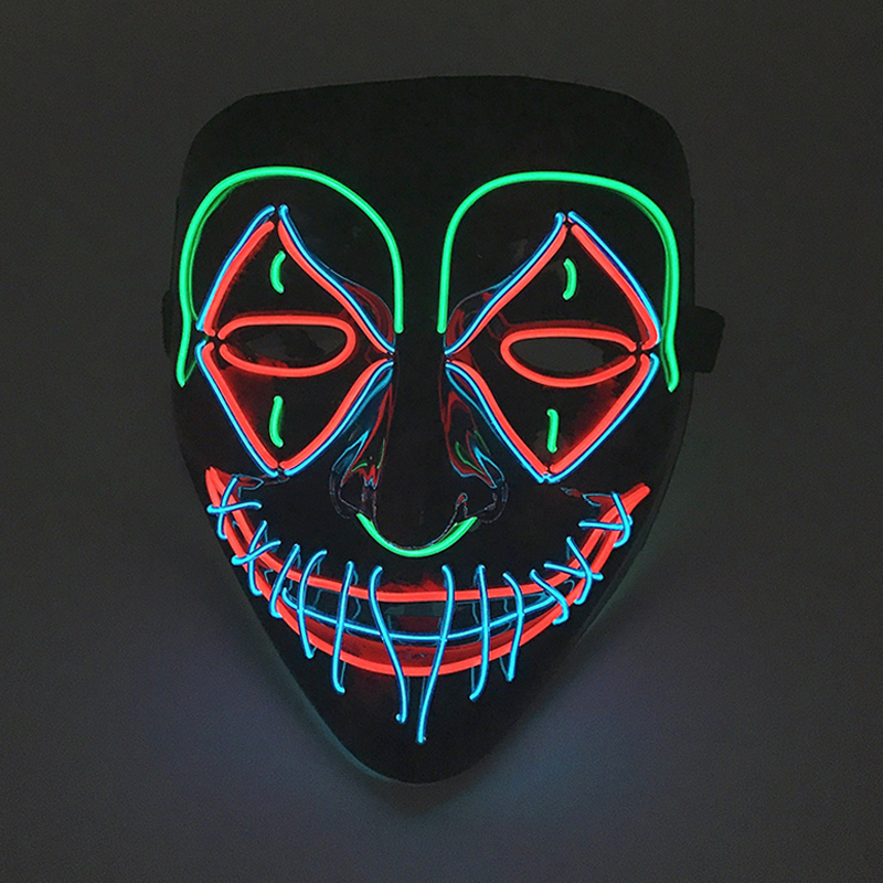 LED Killer Maske Halloween Tan – Led Purge Mask Halloween Bewertung und Preis