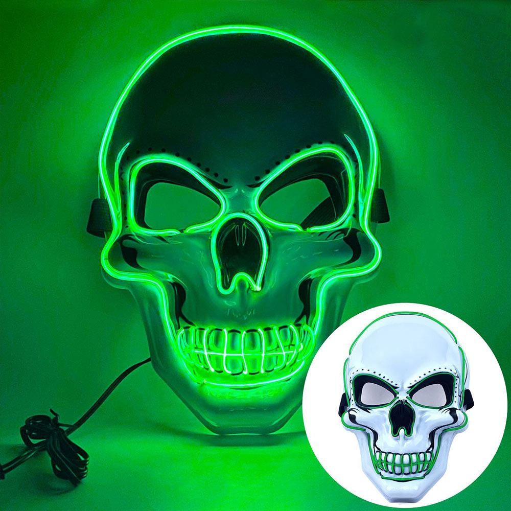 Modische Horror-Halloween-Tote – Led Purge Mask Halloween Bewertung und Preis