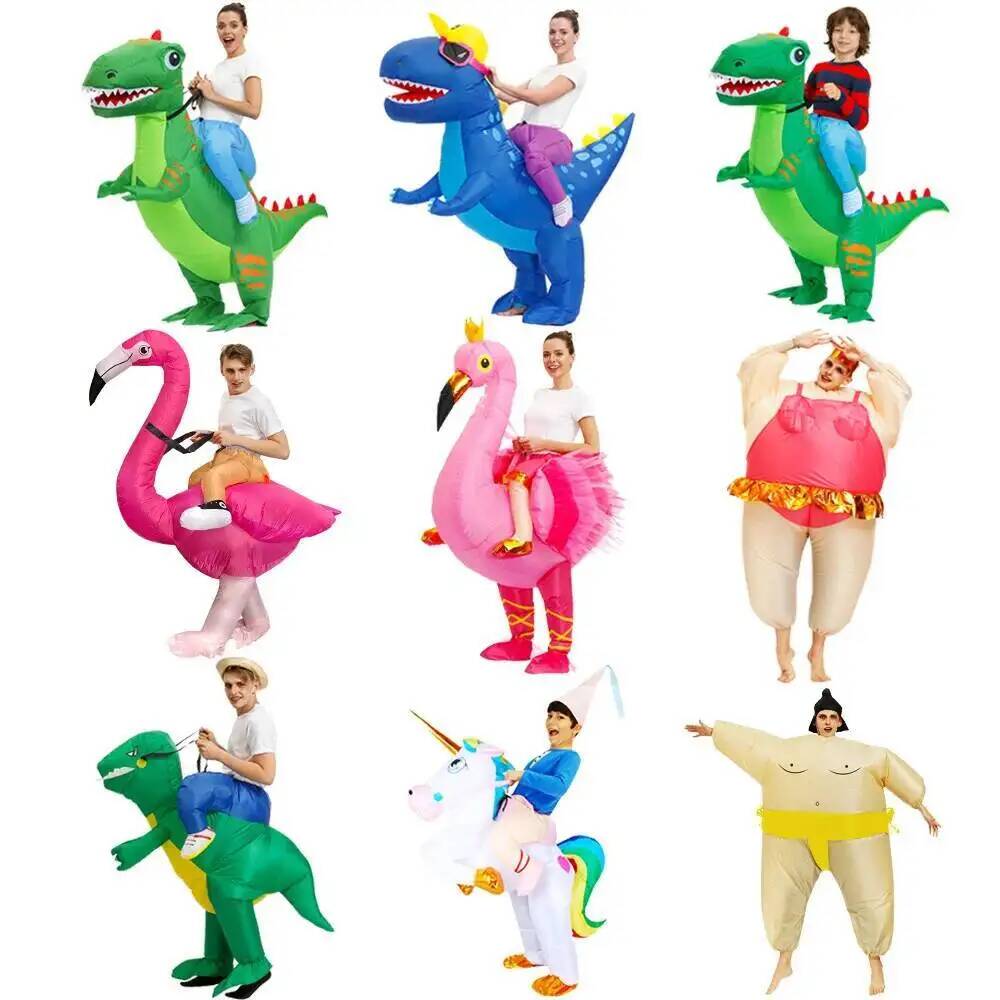 Party HOT Kostüme Maskottchen- – Inflatable Dinosaur Costume Adult Bewertung und Preis