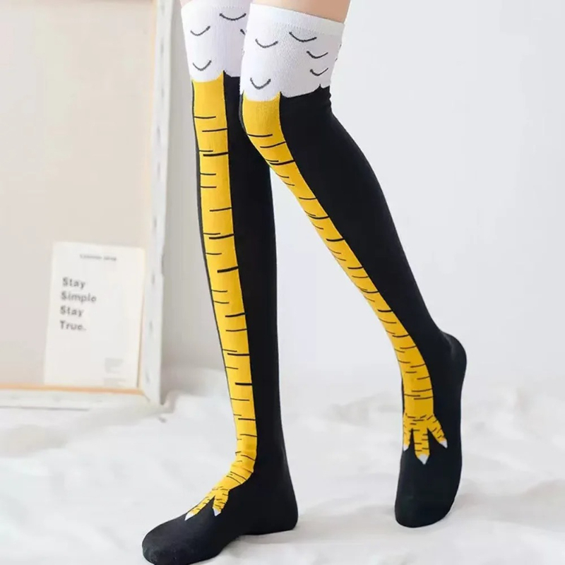 Hühnerpfoten Lange Socken für  – Funny Chicken Leg Socks Bewertung und Preis